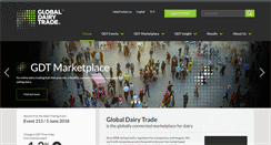 Desktop Screenshot of globaldairytrade.info